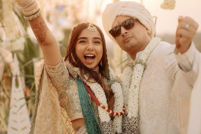 Prajakta Koli and Vrishank Khanal Prajakta Koli and Vrishank Khanal