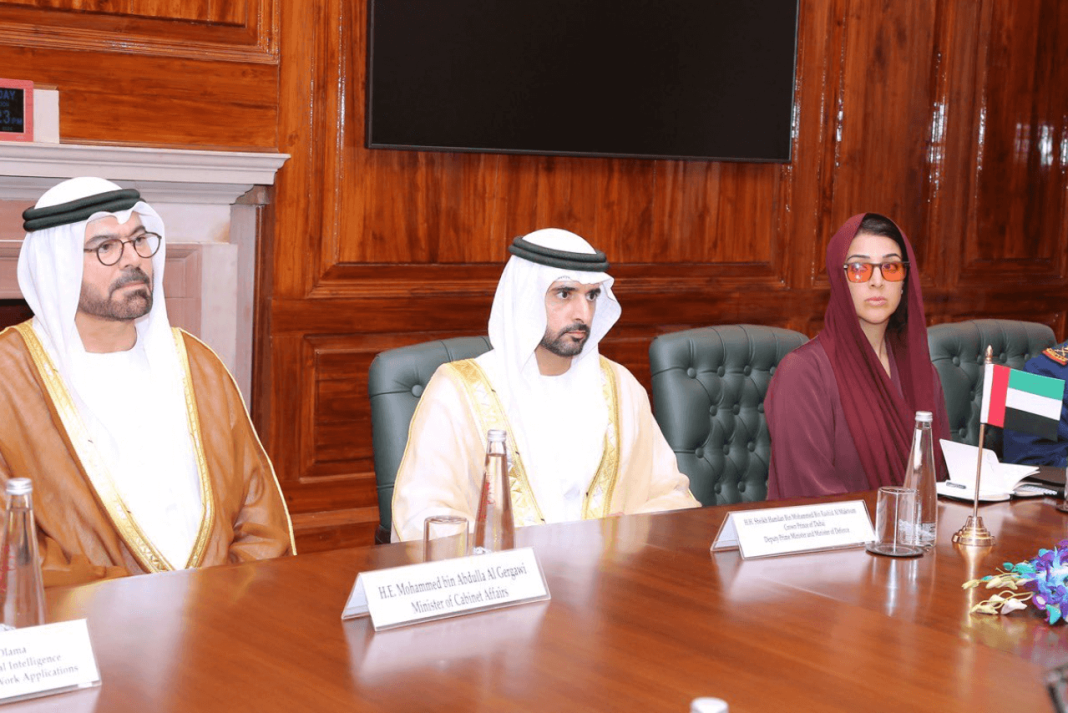 Dubai Crown Prince arrives on India