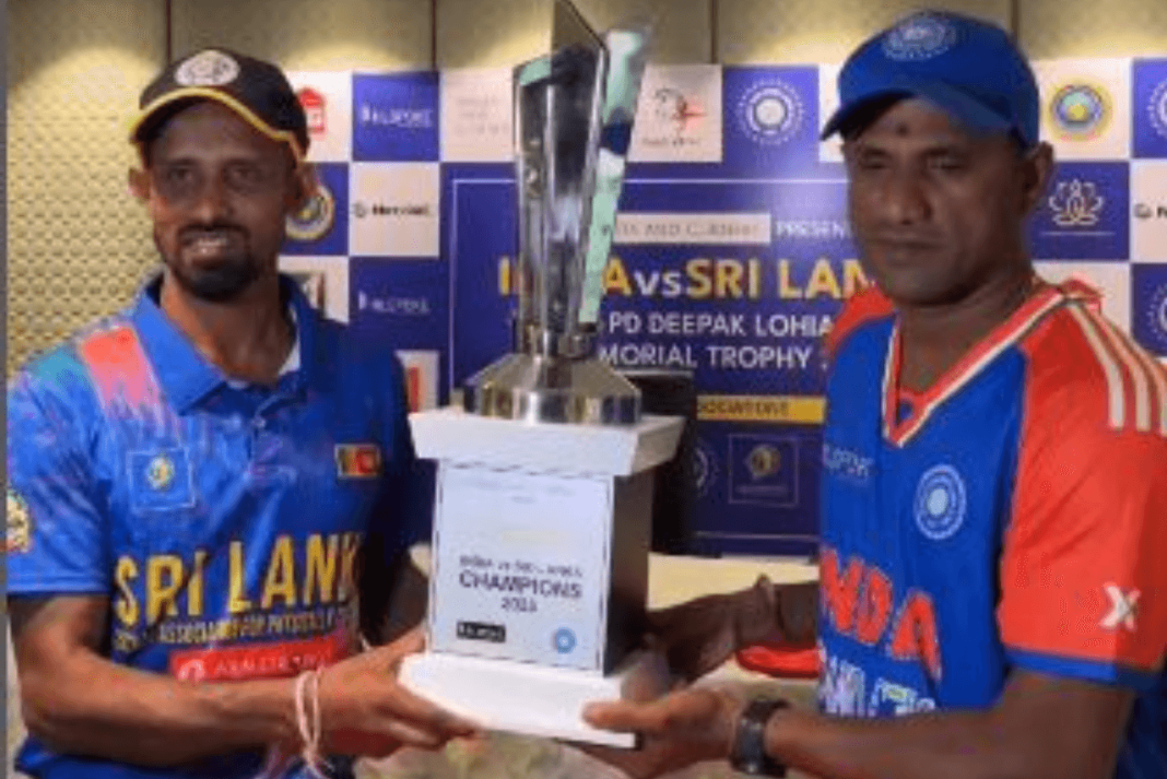India-Sri Lanka T20 Series (Physical Disability)