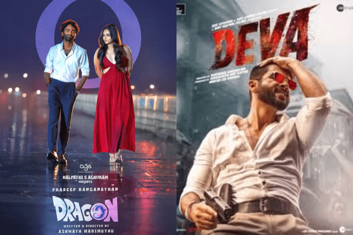 Top 10 Movies in India - Netflix Dragon and Deva Movie Poster
