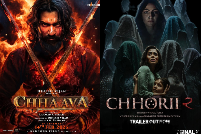 latest OTT releases in India Chhaava & Chhorii 2 Movie Poster