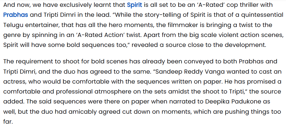 Spirit movie controversy


