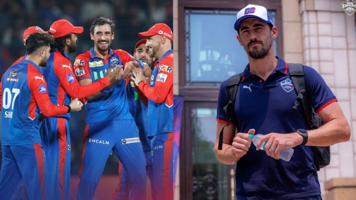 Mitchell Starc Delhi Capitals Starc delhicapitals withdraws ipl 2025 refuses to resume