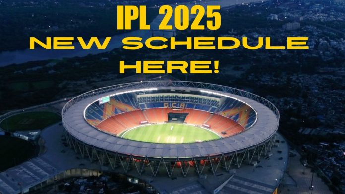 IPL 2025 New Schedule Bcci Update IPL 2025 New Schedule Bcci Update