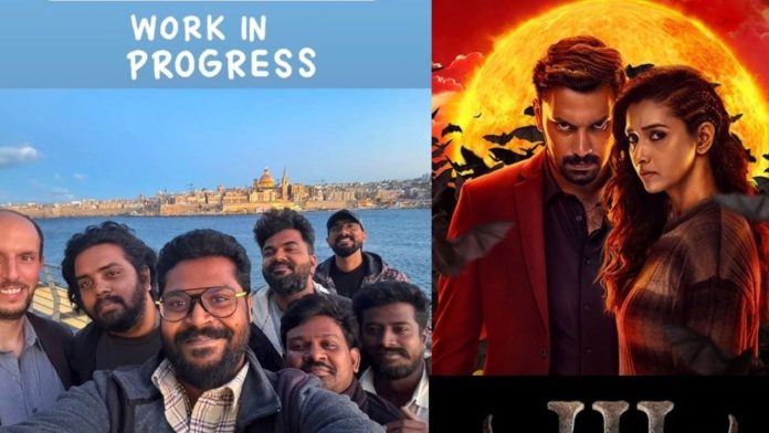 Demonte colony 3 ajay gnanamauthu begins Demonte colony 3 ajay gnanamauthu begins