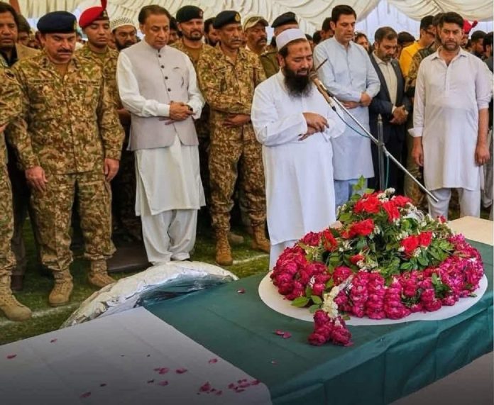 Pakistan Generals attending Terrorist Funeral Pakistan Generals attending Terrorist Funeral