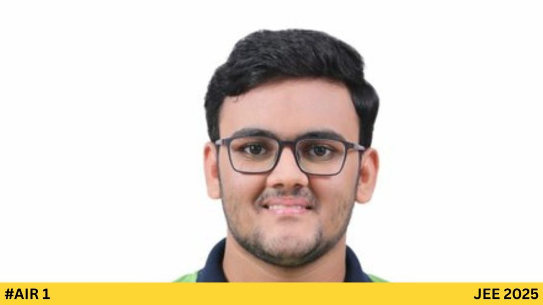 Rajit Gupta AIR1 JEE 2025