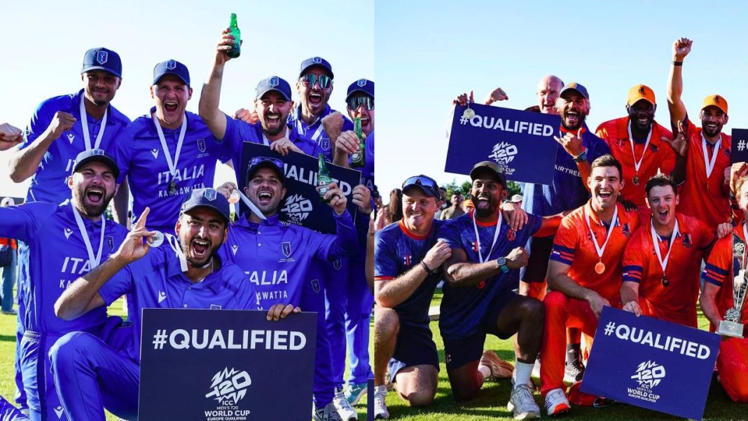 ICC T20 World Cup qualifiers, Europe cricket qualifiers, Italy cricket team, Netherlands cricket team
