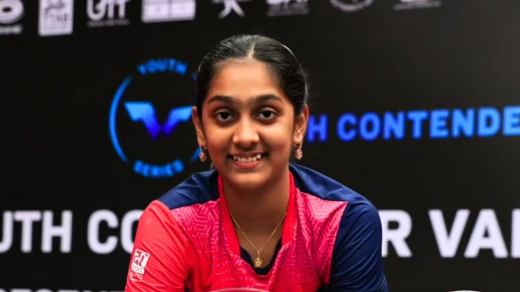 Divyanshi Bhowmick, Asian Youth Table Tennis Championship, Under-15 Table Tennis Gold