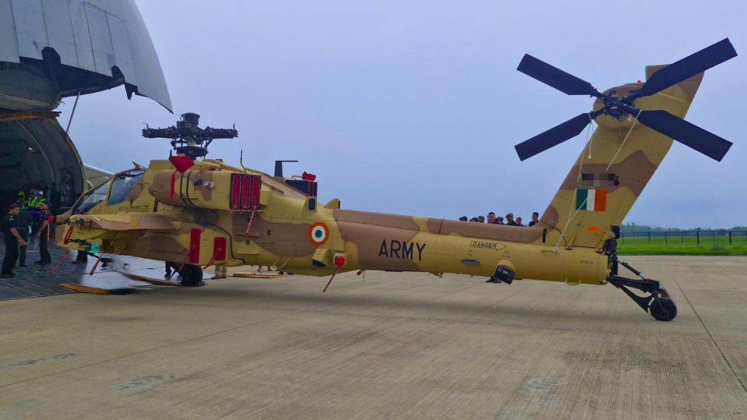 AH-64E Apache, Indian Army attack helicopters