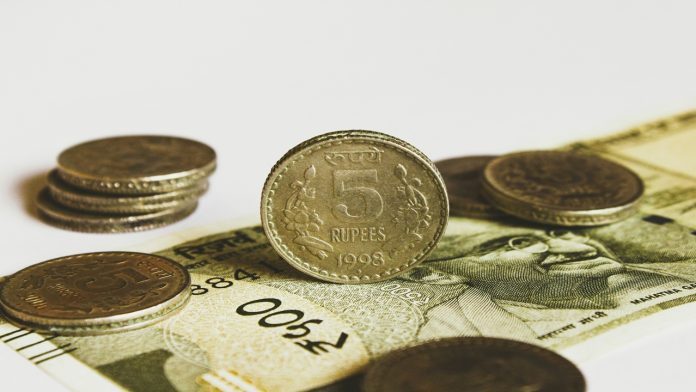 Indian cash Indian Rupee exchange rate