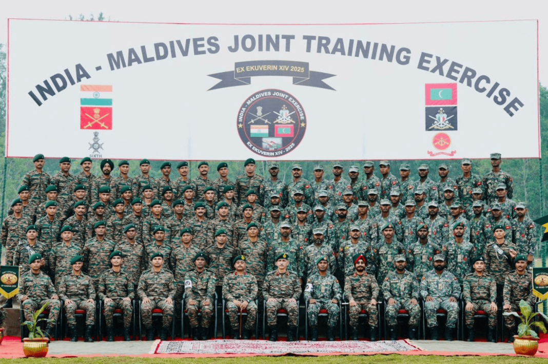 India Maldives Military Exercise EKUVERIN