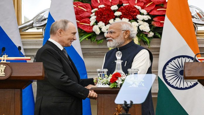 Putin in India Putin in India