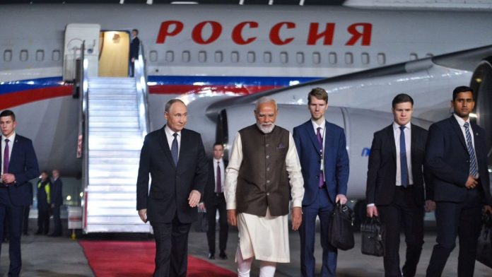 Putin–Modi India Summit Begins Amid Trade, Sanctions Putin–Modi India Summit Begins Amid Trade, Sanctions