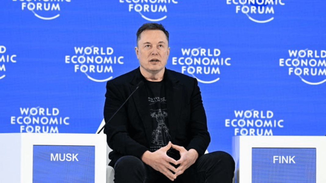 Elon Musk predicts robots will outnumber humans in AI-driven economy at WEF 2026