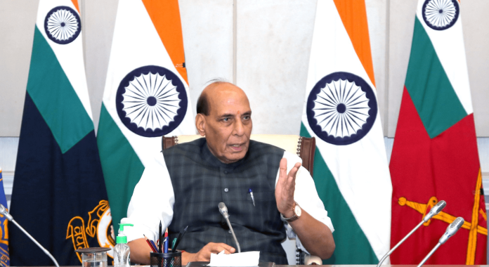 Rajnath Singh High-Level Meeting Rajnath Singh High-Level Meeting