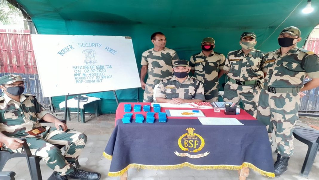 BSF Foils Smuggling Bid in Dhubri, Seizes IMFL and Firecrackers