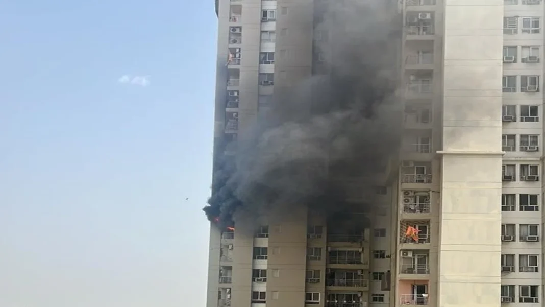 Noida Sector 100 High-Rise Fire Today: How to Prevent Your Home AC Compressor From Exploding in This Heat