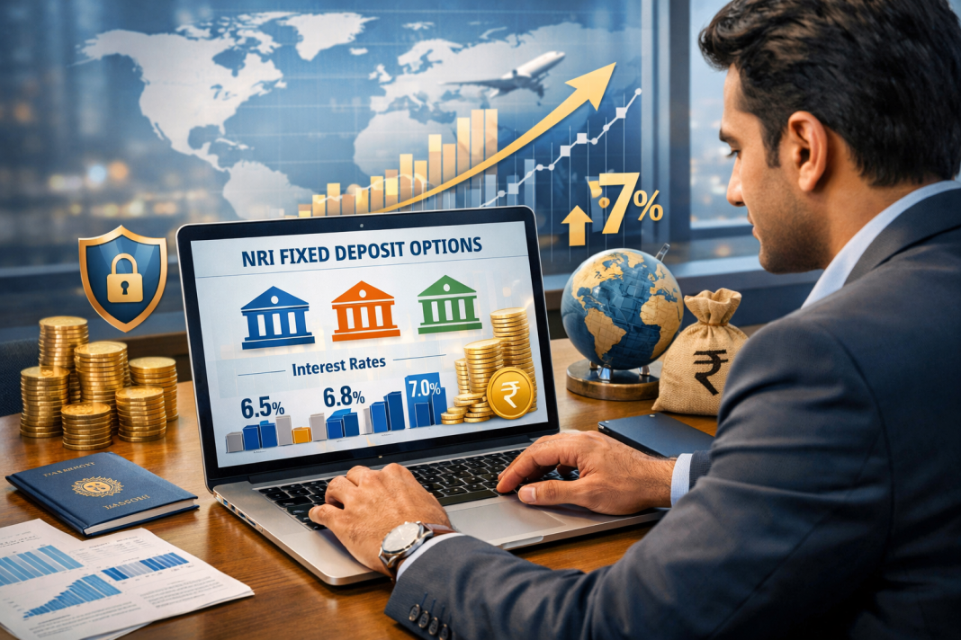 Best NRI Fixed Deposit Rates in 2026: 4 High-Yield Bank Accounts to Lock in Right Now Best NRI fixed deposit rates in 2026 comparing high-yield NRE FD options from leading Indian banks