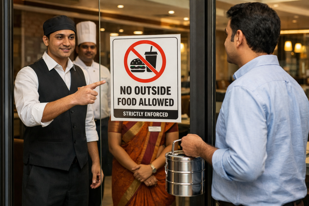 Can A Restaurant Ban Outside Home Food? Why A Mumbai Consumer Court Dismissed The Case Mumbai consumer court ruling on whether restaurants can ban outside home food in India