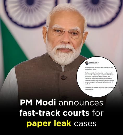 India’s Exam-Leak Crisis Is Bigger Than NEET: Why Fast-Track Courts Cannot Replace Systemic Reform Students taking a competitive examination in a monitored exam hall.