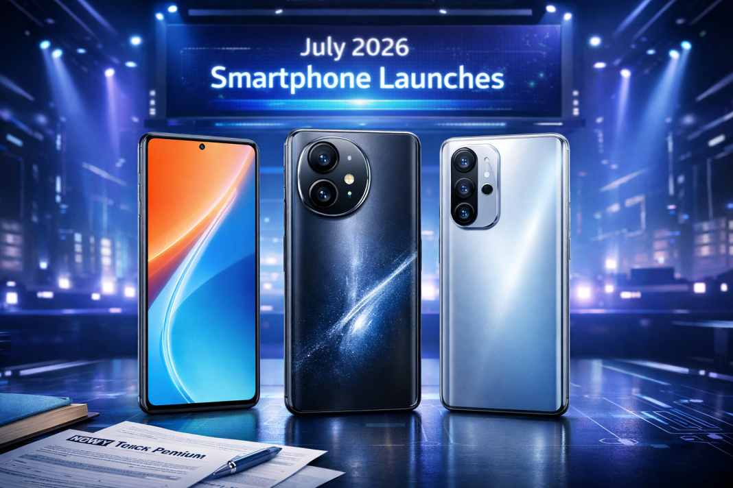 Upcoming Phones In July 2026: iQOO Z11, Oppo K15 Pro And Oppo Reno16 Pro 5G Lead Watchlists Upcoming smartphones in July 2026 featuring iQOO Z11, Oppo K15 Pro, and Oppo Reno16 Pro 5G