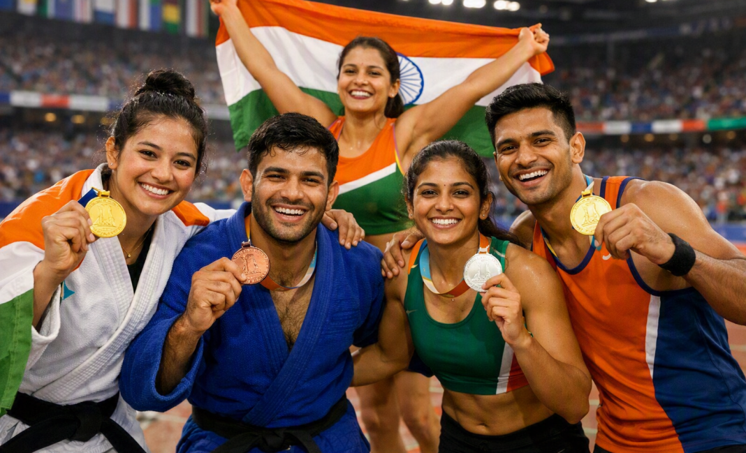 India Reaches 23 Medals After Historic Six-Medal Day: Where Does It Stand In The CWG Table? India celebrates six medals at Commonwealth Games 2026 in Glasgow