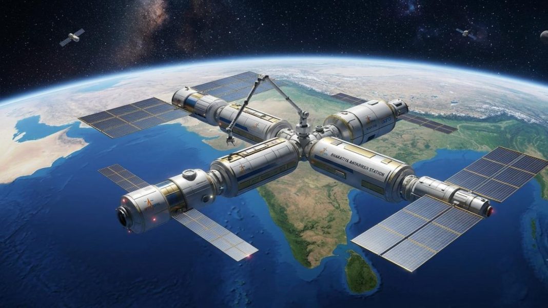 India Targets Its Own Space Station By 2035: When Will The First Bharatiya Antariksha Station Module Go Into Orbit? Bharatiya Antariksh Station BAS-01 first Indian space station module