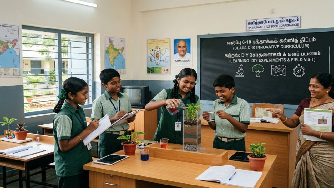 Tamil Nadu Drafts New Class 6-10 Syllabus With DIY Experiments And Field Visits: Is The State Moving Away From Rote Learning? Tamil Nadu Class 6-10 new syllabus practical learning DIY experiments