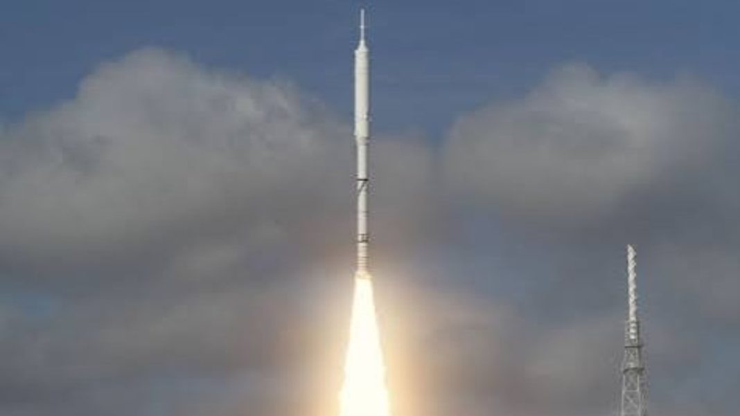 Chinese Rocket Carrying Communications Satellite Explodes After Launch: What Went Wrong With Long March 7A? Long March 7A rocket breaking apart during launch from Wenchang