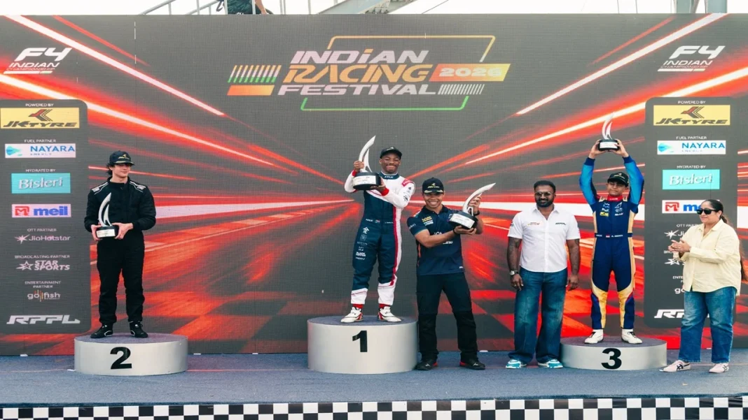 F4 Indian Championship Opens at Kari Motor Speedway in Coimbatore: Which Young Drivers Took the First Race Wins? F4 Indian Championship