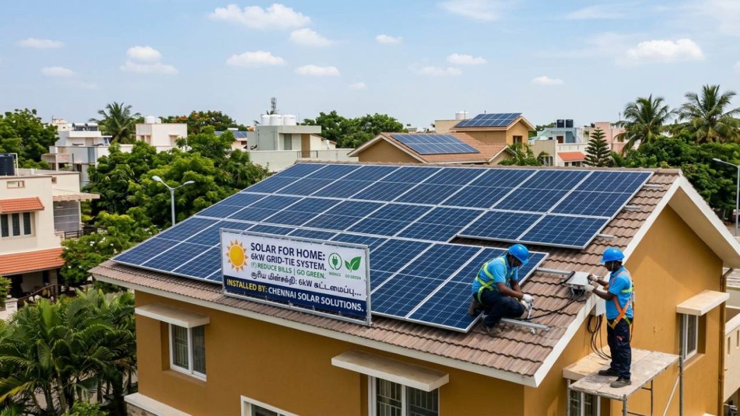Delhi Changes Solar Policy To Offer Zero-Cost Rooftop Systems For Homes Using Up To 400 Units: Who Can Get Solar Panels Without Paying Upfront? Rooftop solar panels installed on a residential home in Delhi